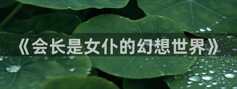 汗汗漫画完整版在线阅读:《会长是女仆的幻想世界》配图
